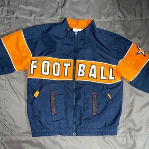 Buster Brown‎ Vintage Toddler Football Windbreaker Jacket